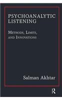 Psychoanalytic Listening: Methods, Limits, and Innovations