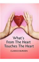What's From The Heart Touches The Heart: (English)
