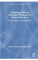 Designing Effective Feedback Processes in Higher Education