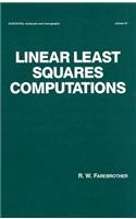 Linear Least Squares Computations