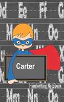 Carter Handwriting Notebook