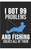 I got 99 Problems And Fishing Solves All Of Them