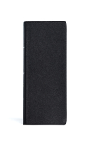 CSB Large Print Personal Size Reference Bible, Black