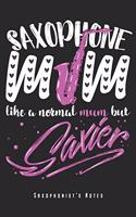 Saxophone Mum Like A Normal Mom But Saxier - Saxophonist's Notes
