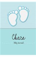 Chase - Baby Journal: Personalized Baby Book for Chase, Perfect Journal for Parents and Child