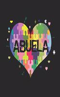 Abuela: 7.44 X 9.69 100 Pages 50 Sheets Composition Notebook College Ruled Book