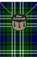 Clan Learmonth Tartan Journal/Notebook