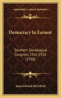 Democracy In Earnest