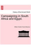 Campaigning in South Africa and Egypt.