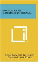 Psychology of Individual Differences