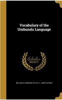 Vocabulary of the Umbundu Language