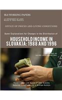 Some Explanations for Changes in the Distribution of Household Income in Slovakia