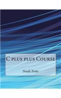 C Plus Plus Course