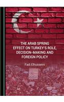 The Arab Spring Effect on Turkey’s Role, Decision-making and Foreign Policy
