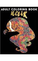 Adult Coloring Book - Hair
