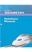 Saxon Geometry Solution Manual