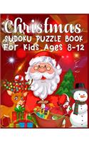 Christmas Sudoku Puzzle Book For Kids Ages 8-12