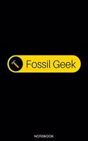 FOSSIL GEEK notebook: detailed pages to record your fossil hunting