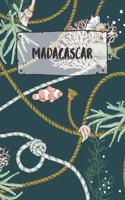 Madagascar: Dotted Travel Diary Notebook or Journey Dotted Grid Journal - Holiday Trip Pocketbook for Men and Women with Dots