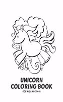 Unicorn Coloring Book: Coloring Book for Kids Ages 4-8