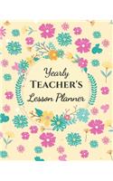 Yearly Teacher's Lesson Planner