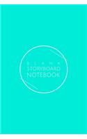 Blank Storyboard Noteobook: Turquoise Director's Notebook - Elegant Storyboard Journal - 6x9 inches, 100 pages