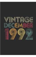 Vintage December 1992