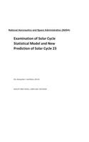 Examination of Solar Cycle Statistical Model and New Prediction of Solar Cycle 23