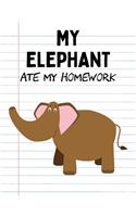 My Elephant Ate My Homework