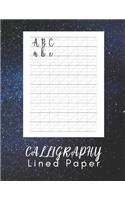 Calligraphy Lined Paper
