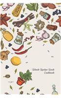 Blank Recipe Book Cookbook: Spices Blank Recipe Book Journal to Write in Favorite Recipes 6 X 9 100 Page