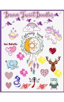 Dream Twist Doodles Coloring book for adults