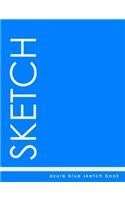 Azure Blue Sketch Book