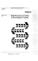 Bid Protests at Gao: A Descriptive Guide