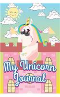 My Unicorn Journal: Blank Lined Notebook V42