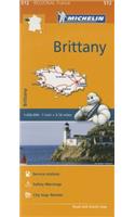 Brittany - Michelin Regional Map 512: Map