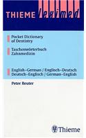 Thieme Leximed Pocket Dictionary of Dentistry English - German, German - English