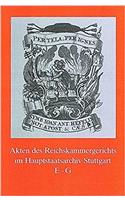 Akten Des Reichskammergerichts Im Hauptstaatsarchiv Stuttgart E - G