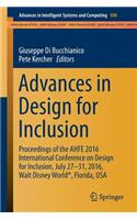 Advances in Design for Inclusion