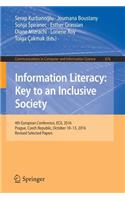 Information Literacy: Key to an Inclusive Society