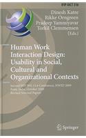 Human Work Interaction Design