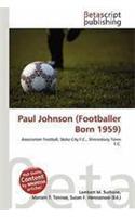 Paul Johnson (Footballer Born 1959)