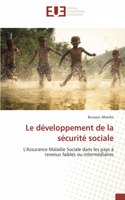 développement de la sécurité sociale