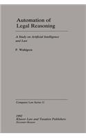 Automation of Legal Reasoning