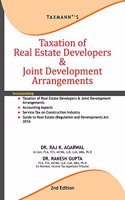 Taxation Of Real Estate Developers & Joint Development Arrangements