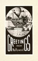 Vintage Lined Notebook Greetings from Hollywood, California