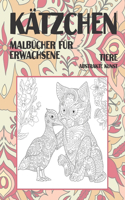 Malbücher für Erwachsene - Abstrakte Kunst - Tiere - Kätzchen