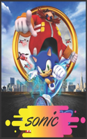 sonic: Coloring Book for Kids and Adults with Fun, Easy, and Relaxing