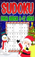 Sudoku para niños 8-12 Años: Sudoku de Navidad para Niños de 8-12 Años - 240 rompecabezas Sudoku 9x9 con Soluciones