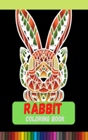 Rabbit Coloring Book: An Adult Coloring Book of 40 Zentangle Rabbit Designs